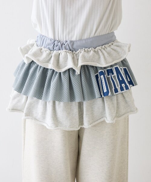 etsinta(エシンタ)の「etsintaスウェットフリル巻きミニスカート(スカート・レディース・グレー・ONE SIZE)」の12枚目の写真