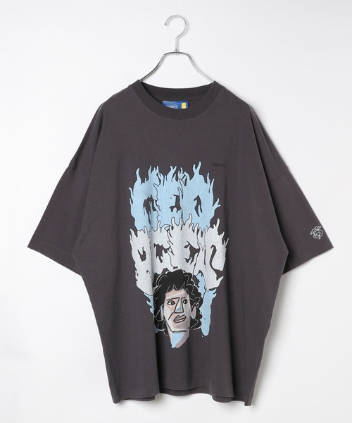GEORGE'S(ジョージズ)の「bend(s)グラフィックTシャツ(Tシャツ/カットソー・メンズ・グレー系2/グレー系3/グレー系1・MEDIUM/LARGE)」の17枚目の写真