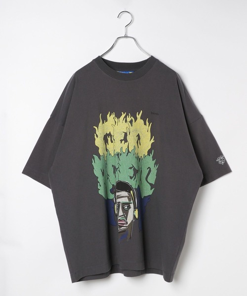 GEORGE'S(ジョージズ)の「bend(s)グラフィックTシャツ(Tシャツ/カットソー・メンズ・グレー系2/グレー系3/グレー系1・MEDIUM/LARGE)」の15枚目の写真