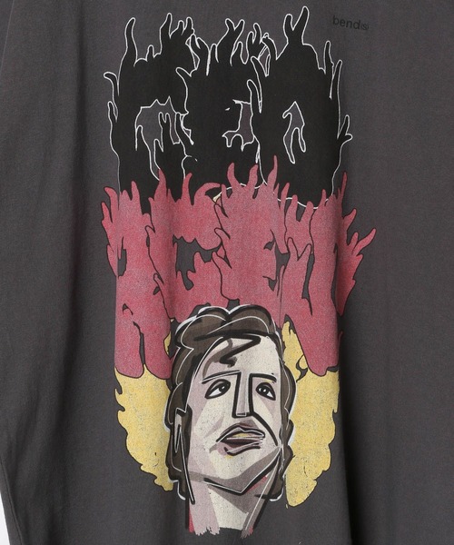 GEORGE'S(ジョージズ)の「bend(s)グラフィックTシャツ(Tシャツ/カットソー・メンズ・グレー系2/グレー系3/グレー系1・MEDIUM/LARGE)」の13枚目の写真
