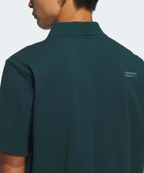 adidas golf アディダスゴルフ ニット素材 半袖ポロシャツ スキッパー adidas ポロシャツ ポロ ビヨンド ザ コース ルーズ スキッパー