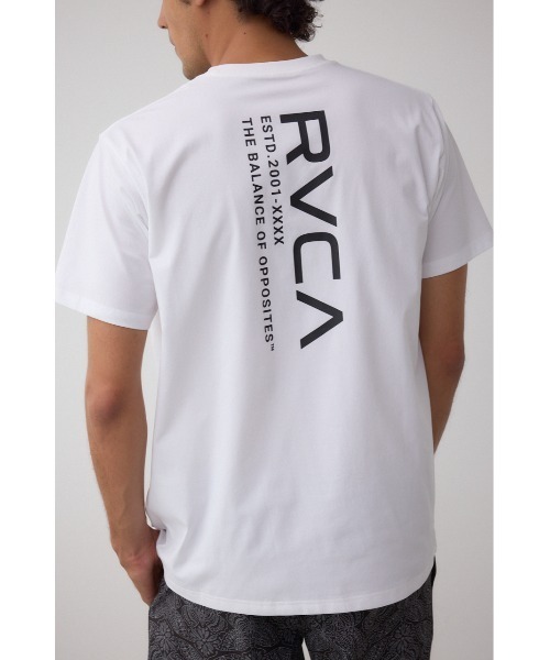 AZUL by moussy（アズールバイマウジー）の「RVCA×AZUL Tシャツ（Tシャツ/カットソー・メンズ・ブラック/ホワイト/ネイビー系1・FREE）」の2枚目の写真