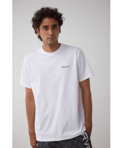 AZUL by moussy（アズールバイマウジー）の「RVCA×AZUL Tシャツ（Tシャツ/カットソー・メンズ・ブラック/ホワイト/ネイビー系1・FREE）」の5枚目の写真