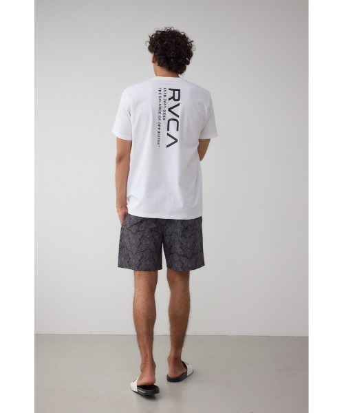 AZUL by moussy（アズールバイマウジー）の「RVCA×AZUL Tシャツ（Tシャツ/カットソー・メンズ・ブラック/ホワイト/ネイビー系1・FREE）」の6枚目の写真