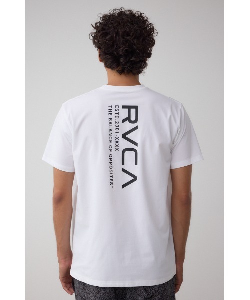 AZUL by moussy（アズールバイマウジー）の「RVCA×AZUL Tシャツ（Tシャツ/カットソー・メンズ・ブラック/ホワイト/ネイビー系1・FREE）」の9枚目の写真