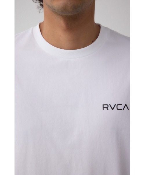 AZUL by moussy（アズールバイマウジー）の「RVCA×AZUL Tシャツ（Tシャツ/カットソー・メンズ・ブラック/ホワイト/ネイビー系1・FREE）」の10枚目の写真