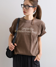 フレームワーク tHISisNOT ANIMALS Tシャツ ブラウン