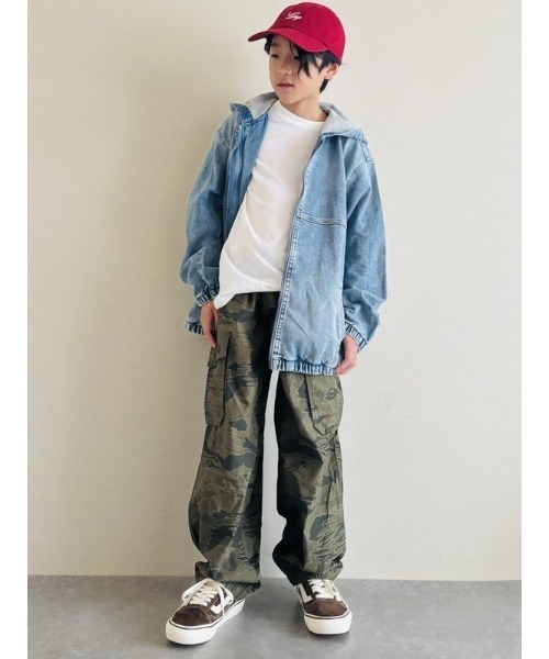 【新品タグ付き】GAP × MADHAPPYフード付きデニムジャケット L GAP｜(K)フード付き あったかデニムジャケット (キッズ) | Rakuten