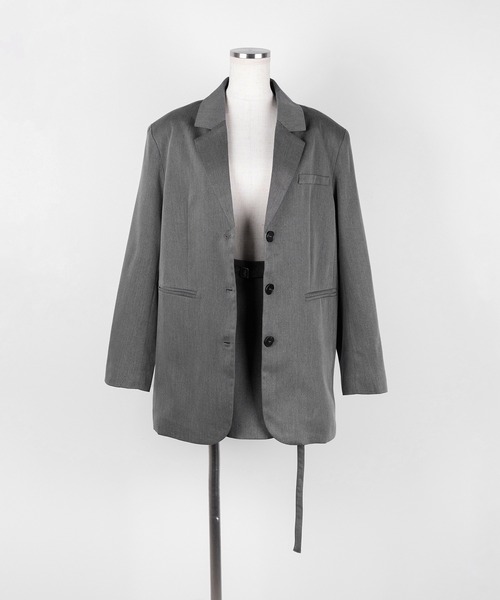 まなそび CLASSIC2ｍｍジャケットカスタムオーダー料込 セットアップ 】オーバーサイズテーラードジャケット ＆ ハイ