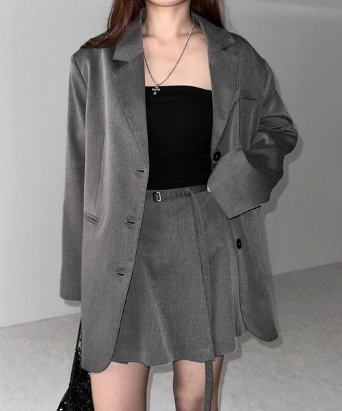 まなそび CLASSIC2ｍｍジャケットカスタムオーダー料込 セットアップ 】オーバーサイズテーラードジャケット ＆ ハイ