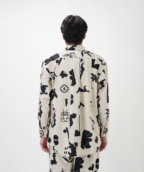 Common Noun(コモン ナウン)の「“CAT”&“DOG” Kana Akiyama コーデュロイシャツ(シャツ/ブラウス・レディース・マルチ・M/L)」の19枚目の写真