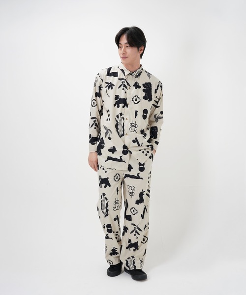 Common Noun(コモン ナウン)の「“CAT”&“DOG” Kana Akiyama コーデュロイシャツ(シャツ/ブラウス・レディース・マルチ・M/L)」の20枚目の写真