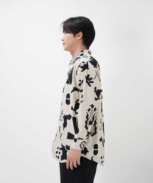 Common Noun(コモン ナウン)の「“CAT”&“DOG” Kana Akiyama コーデュロイシャツ(シャツ/ブラウス・レディース・マルチ・M/L)」の11枚目の写真