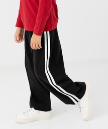 chil2 | ハイパーストレッチ 脇ラインワイドパンツ(その他パンツ)