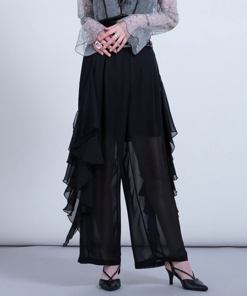 Ellno de Mavie（エルノデメヴィ）の「ラッフルシアーパンツ（その他パンツ・レディース・ブラック・FREE）」の15枚目の写真