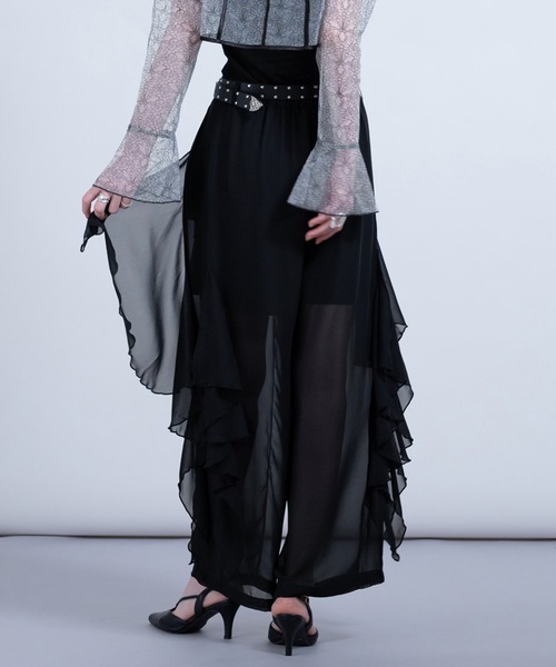 Ellno de Mavie（エルノデメヴィ）の「ラッフルシアーパンツ（その他パンツ・レディース・ブラック・FREE）」の16枚目の写真