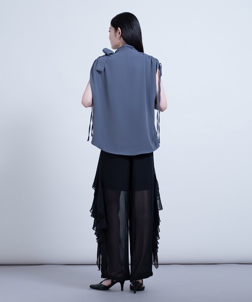 ラッフルシアーパンツ（その他パンツ）｜Ellno de Mavie
