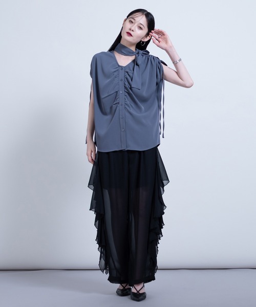 Ellno de Mavie（エルノデメヴィ）の「ラッフルシアーパンツ（その他パンツ・レディース・ブラック・FREE）」の21枚目の写真