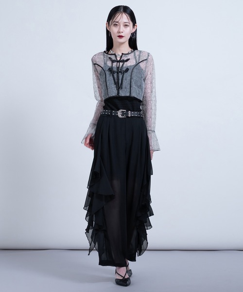 Ellno de Mavie（エルノデメヴィ）の「ラッフルシアーパンツ（その他パンツ・レディース・ブラック・FREE）」の17枚目の写真