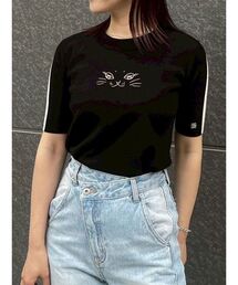 LAGUNAMOON | Lanaラインニットプルオーバー(ニット/セーター)