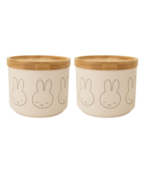 studioclip ミッフィー miffy キャニスター 2点セット miffy キャニスター 2個セット - ベルーナ【公式】