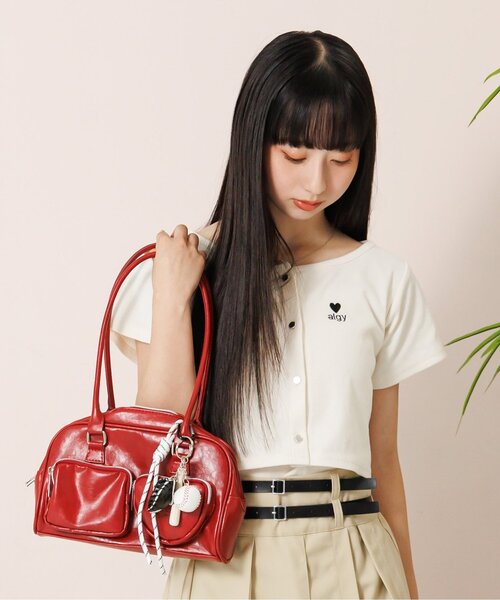 algy（アルジー）の「ball gameチャーム（チャーム・キッズ・オフホワイト/ピンク・FREE）」の10枚目の写真