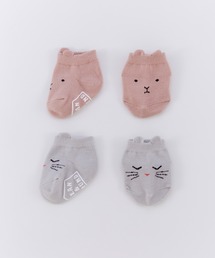 Ocean&Ground（オーシャン&グラウンド）の「ﾍﾞﾋﾞｰﾐﾐﾂｷｱﾆﾏﾙｿｯｸｽ2PSET（ソックス/靴下）」