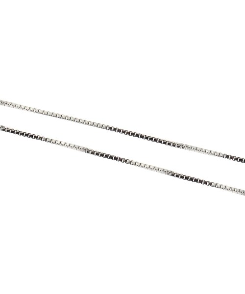 tk.TAKEO KIKUCHI(ティーケータケオキクチ)の「ダブルリングネックレス(ネックレス・メンズ・ブラック系4/シルバー/シルバー系5/ブラック系5/シルバー系/シルバー系4・00)」の10枚目の写真