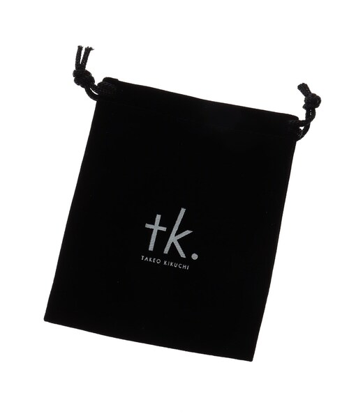 tk.TAKEO KIKUCHI(ティーケータケオキクチ)の「ダブルリングネックレス(ネックレス・メンズ・ブラック系4/シルバー/シルバー系5/ブラック系5/シルバー系/シルバー系4・00)」の17枚目の写真