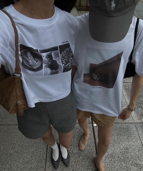 Auntie Rosa（アンティローザ）の「【KICO direction item 】オリジナルグラフィックアソートTシャツ（Tシャツ/カットソー・レディース・ホワイト系その他2/ホワイト系その他・FREE）」の2枚目の写真