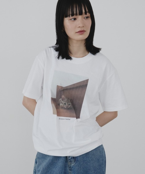 Auntie Rosa（アンティローザ）の「【KICO direction item 】オリジナルグラフィックアソートTシャツ（Tシャツ/カットソー・レディース・ホワイト系その他2/ホワイト系その他・FREE）」の4枚目の写真