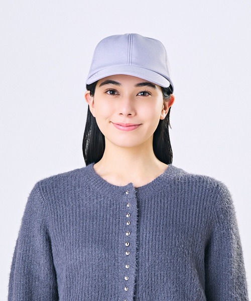CA4LA（カシラ）の「HILDA 4（キャップ・レディース・ブラック/ベージュ/パープル・ONESIZE）」の4枚目の写真