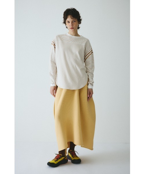 HeRIN.CYE(ヘリンドットサイ)の「Design border tops デザインボーダートップス(Tシャツ/カットソー・レディース・ブルー/レッド/ベージュ・FREE)」の10枚目の写真