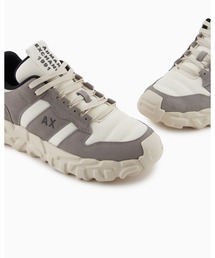 ARMANI EXCHANGE | 【A|X アルマーニ エクスチェンジ】AXロゴ チャンキーソール レースアップスニーカー(スニーカー)