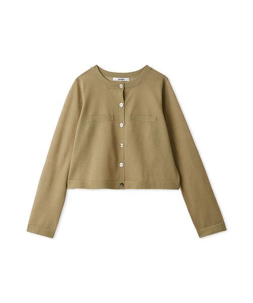 SNIDEL 未使用カーディガン 定価15400 Sustainableメタルボタンシアーカーディガン（カーディガン