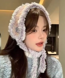 ハンドメイド☺︎バラクラバ★¨̮スマイル耳あて☺︎︎エスニックヒッピー★¨̮ファー男女兼用 イヤーマフファッション通販 - ZOZOTOWN
