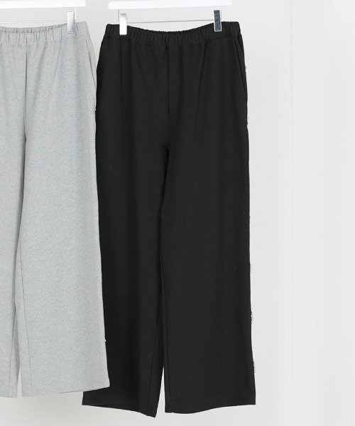 DISCOVERED（ディスカバード）の「mp13996-FLOWER RAMPONI SWEAT PANTS スウェットパンツ(DC-CL-CU-05)（スウェットパンツ・メンズ・グレー/ブラック・1/3）」の6枚目の写真