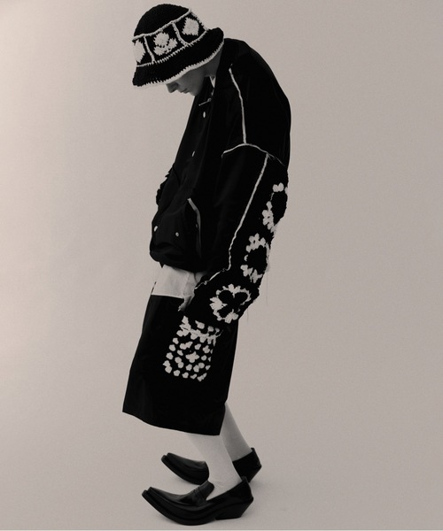 DISCOVERED(ディスカバード)の「KAJIF NYLON CROCHET POCKET CARGO SHORTS(カーゴパンツ・メンズ・ブラック/カーキ・1/3)」の4枚目の写真
