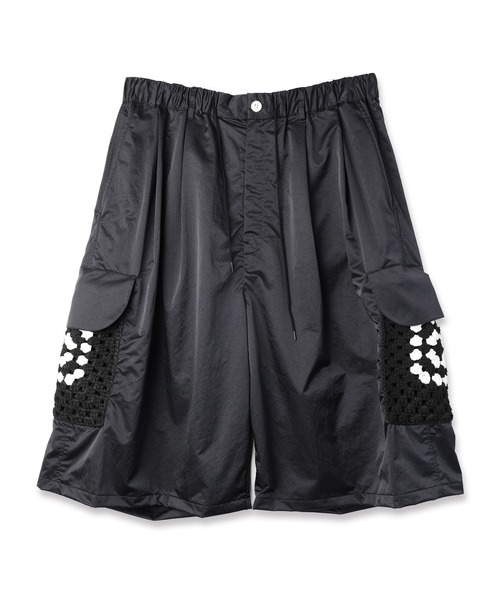 DISCOVERED(ディスカバード)の「KAJIF NYLON CROCHET POCKET CARGO SHORTS(カーゴパンツ・メンズ・ブラック/カーキ・1/3)」の17枚目の写真