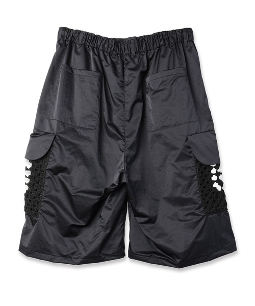 DISCOVERED(ディスカバード)の「KAJIF NYLON CROCHET POCKET CARGO SHORTS(カーゴパンツ・メンズ・ブラック/カーキ・1/3)」の18枚目の写真