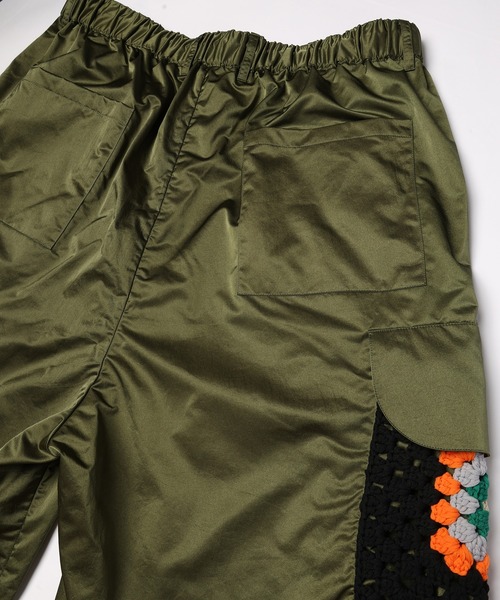 DISCOVERED(ディスカバード)の「KAJIF NYLON CROCHET POCKET CARGO SHORTS(カーゴパンツ・メンズ・ブラック/カーキ・1/3)」の10枚目の写真
