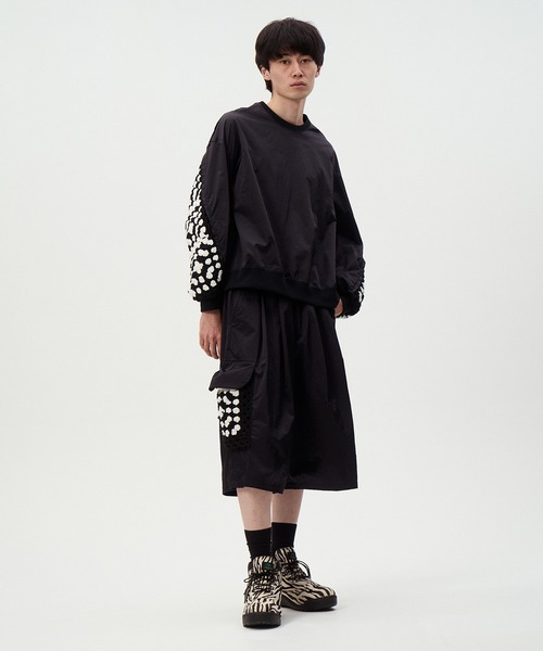 DISCOVERED(ディスカバード)の「KAJIF NYLON CROCHET POCKET CARGO SHORTS(カーゴパンツ・メンズ・ブラック/カーキ・1/3)」の13枚目の写真