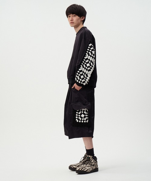 DISCOVERED(ディスカバード)の「KAJIF NYLON CROCHET POCKET CARGO SHORTS(カーゴパンツ・メンズ・ブラック/カーキ・1/3)」の14枚目の写真