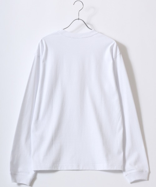 DISCUS（ディスカス）の「2026SS DISCUS/ディスカス USAコットン ワンポイントワッペン刺繍 ヘビーウエイト無地ロンT 長袖 ロングスリーブTシャツ レディース メンズ（Tシャツ/カットソー・メンズ・ネイビー/ブラック/ホワイト/グレー/アッシュグレー・L/XL/M）」の7枚目の写真