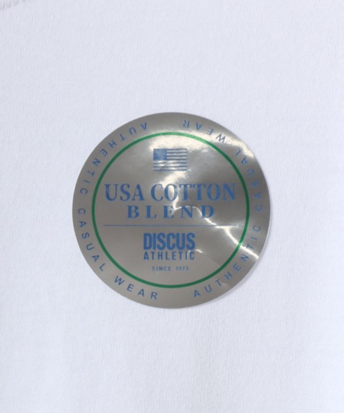 DISCUS（ディスカス）の「2026SS DISCUS/ディスカス USAコットン ワンポイントワッペン刺繍 ヘビーウエイト無地ロンT 長袖 ロングスリーブTシャツ レディース メンズ（Tシャツ/カットソー・メンズ・ネイビー/ブラック/ホワイト/グレー/アッシュグレー・L/XL/M）」の18枚目の写真