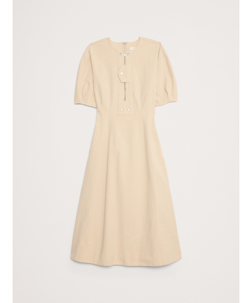 Banana Republic(バナナリパブリック)の「ストレッチコットン ツイル ユーティリティ ミディドレス(ワンピース・レディース・アイボリー/ネイビー・S/M/L/XS)」の8枚目の写真