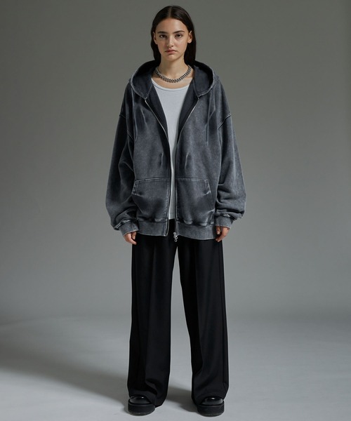 VANQUISH グレー フルジップパーカー XXL FIRSTSHOT-2024-02-28T145933.