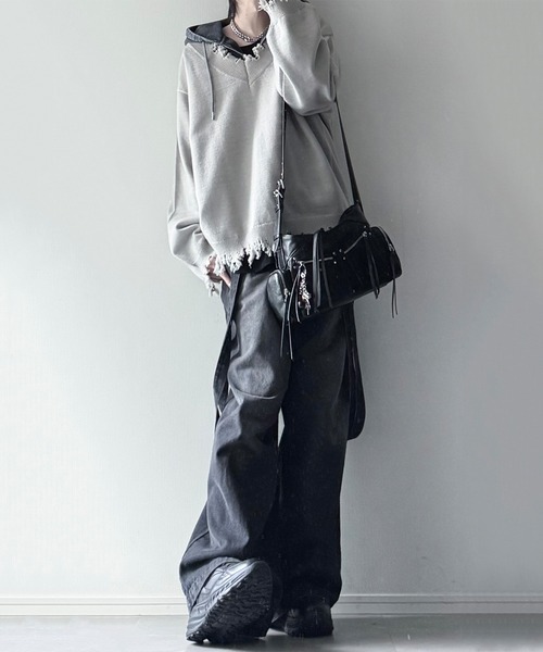 ▼25SS✨美品✨クリステンセンドゥノルド【2】F-329 ダブルジップパーカー ▽25SS✨美品✨クリステンセンドゥノルド【2】F-329 ダブルジップパーカー