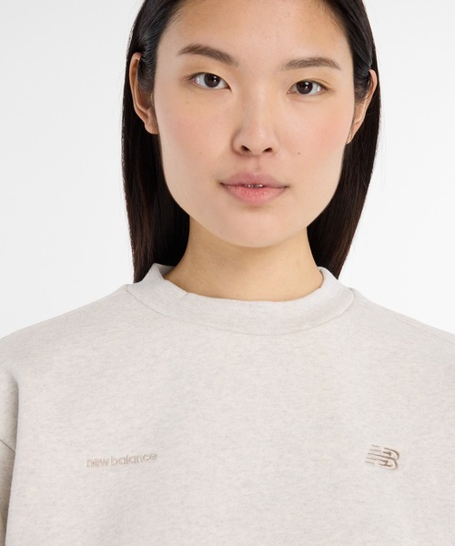 NB GREY クルースウェットシャツ（スウェット）｜New Balance