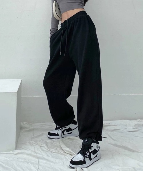 SpRay（スプレイ）の「裾スピンドルパンツ（その他パンツ・レディース・グレー/オートミール・MEDIUM）」の8枚目の写真